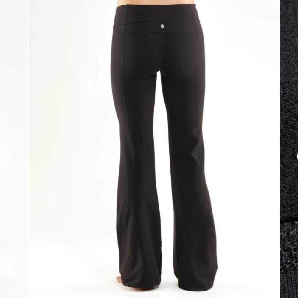 lululemon athletica Black Flare Pants